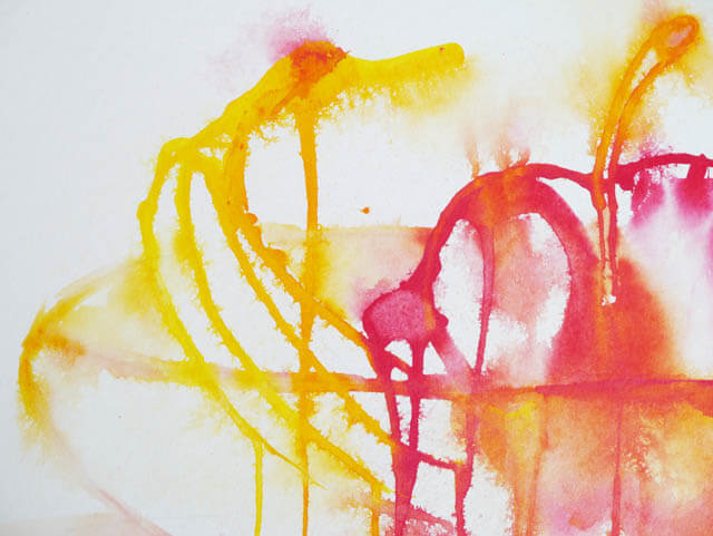 Aquarellgemälde ''Früchte mit Schale'' (Vorschau)